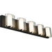 Zoe Black 1 Light LED Vanity Bath - Vanity Bath