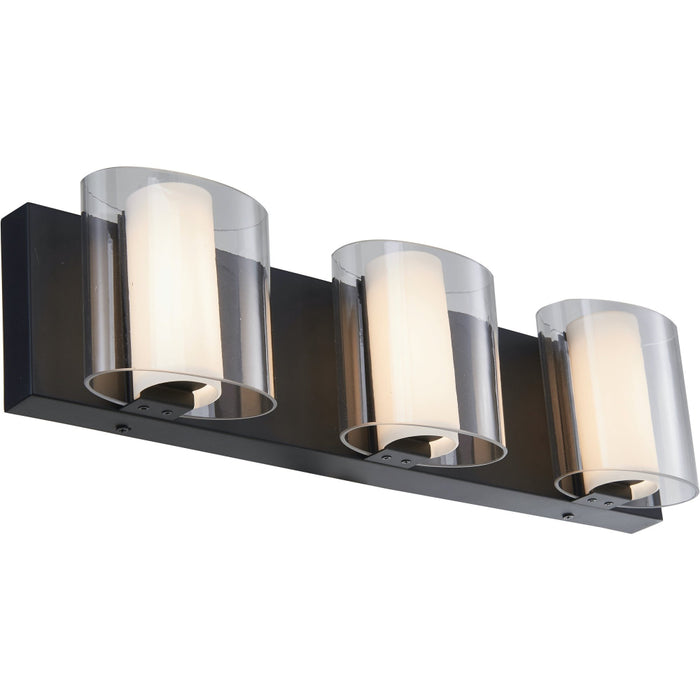 Zoe Black 1 Light LED Vanity Bath - Vanity Bath
