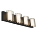 Zoe Black 1 Light LED Vanity Bath - Vanity Bath