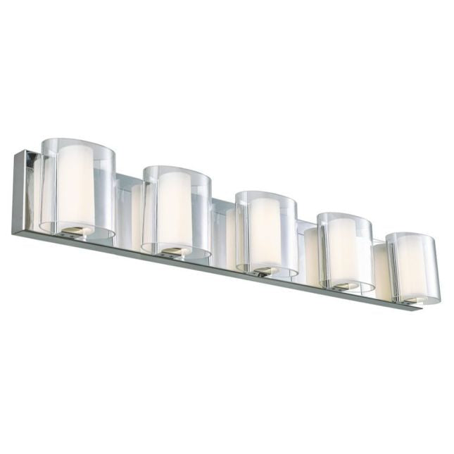 Zoe Chrome 2 Light LED Vanity Bath - Vanity Bath