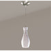 Amphora White Gloss Halogen Mini Pendant - Mini-Pendants