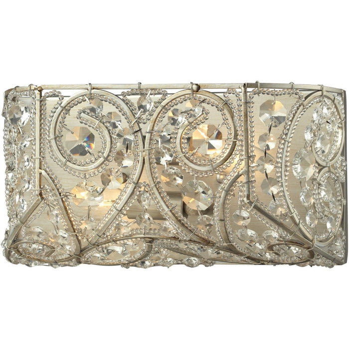 Andalusia Aged Silver Vanity Light - Bath & Vanity