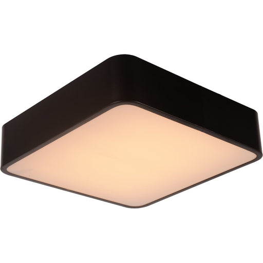 Aperture Matte Black 1 Light LED Flushmount - Flushmounts