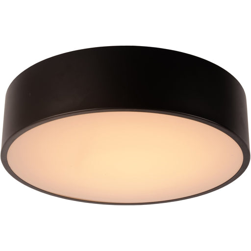 Aperture Matte Black 1 Light LED Flushmount - Flushmounts