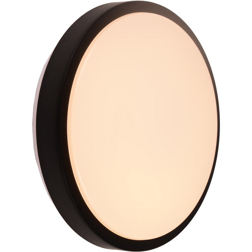 Aperture Matte Black 1 Light LED Wall Sconce - Wall Sconces