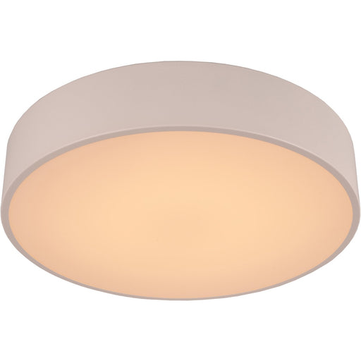 Aperture Matte White 1 Light LED Flushmount - Flushmounts