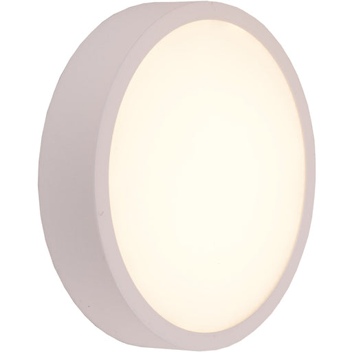 Aperture Matte White 1 Light LED Wall Sconce - Wall Sconces