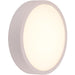 Aperture Matte White 1 Light LED Wall Sconce - Wall Sconces
