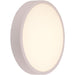 Aperture Matte White 1 Light LED Wall Sconce - Wall Sconces