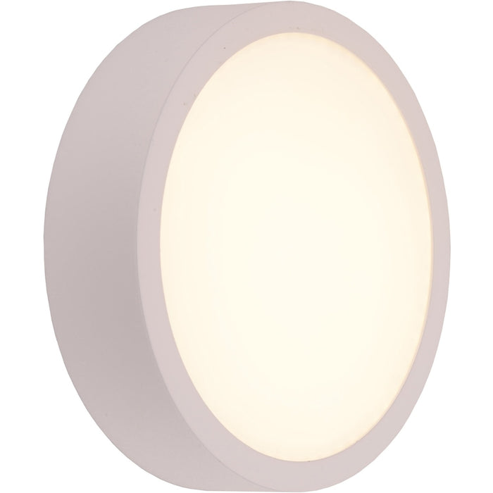 Aperture Matte White 1 Light LED Wall Sconce - Wall Sconces