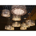 Aramis Polished Chrome Clear Crystal 10 Light Halogen Chandelier - Chandeliers