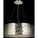 Aramis Polished Chrome Clear Crystal 10 Light Halogen Chandelier - Chandeliers