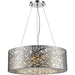 Aramis Polished Chrome Clear Crystal 12 Light Halogen Chandelier - Chandeliers