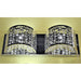 Aramis Polished Chrome Clear Crystal 2 Light Halogen Wall Sconce - Wall Sconces