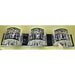 Aramis Polished Chrome Clear Crystal 3 Light Halogen Wall Sconce - Wall Sconces