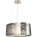 Aramis Polished Chrome Clear Crystal 8 Light Halogen Chandelier - Chandeliers