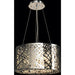 Aramis Polished Chrome Clear Crystal 9 Light Halogen Chandelier - Chandeliers