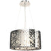 Aramis Polished Chrome Clear Crystal 9 Light Halogen Chandelier - Chandeliers