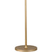 Armillary Matte Gold Clear Crystal 6 Light Table Lamp - Table Lamps
