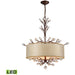 Asbury Spanish Bronze LED Chandelier - Chandeliers