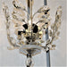Aspen Polished Chrome Clear Crystal 1 Light Wall Sconce - Wall Sconces
