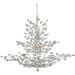 Aspen Polished Chrome Clear Crystal 18 Light Chandelier - Chandeliers