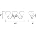 Ballord Polished Chrome Bath Vanity - Bath Vanity