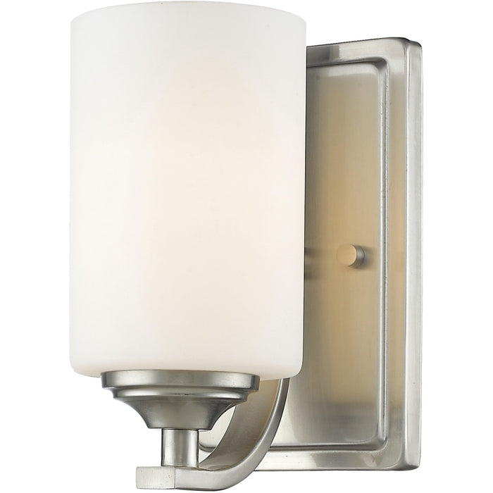 Bordeaux Brushed Nickel Wall Sconce - Wall Sconces
