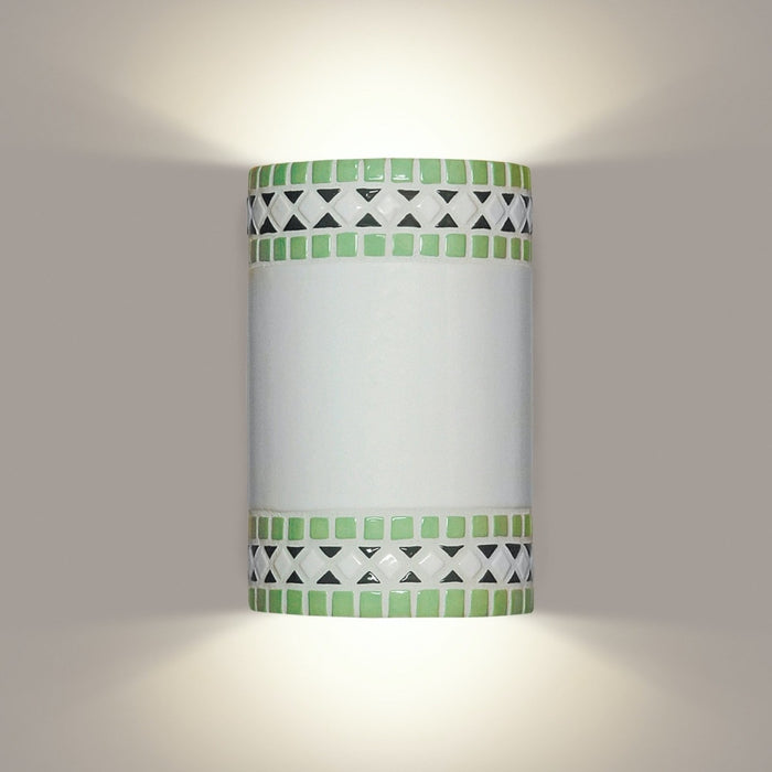 Borders Mint Green Wall Sconce - Wall Sconce