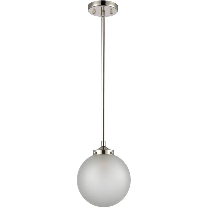 Boudreaux Polished Nickel Mini Pendant - Mini-Pendants