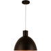 Bowery Matte Black 1 Light LED Pendant - Pendants