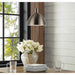 Bowery Matte Nickel 1 Light LED Pendant - Pendants