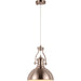 Broadway Matte Nickel 1 Light LED Pendant - Pendants