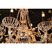 Carnivale Polished Chrome Clear Crystal 6 Light Chandelier - Chandeliers