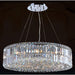 Cascade Polished Chrome Clear Crystal 12 Light Chandelier - Chandeliers