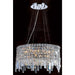 Cascade Polished Chrome Clear Crystal 12 Light Chandelier - Chandeliers
