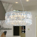 Cascade Polished Chrome Clear Crystal 12 Light Chandelier - Chandeliers