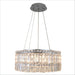 Cascade Polished Chrome Clear Crystal 12 Light Chandelier - Chandeliers