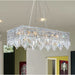 Cascade Polished Chrome Clear Crystal 16 Light Chandelier - Chandeliers