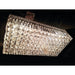 Cascade Polished Chrome Clear Crystal 16 Light Chandelier - Chandeliers