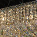 Cascade Polished Chrome Clear Crystal 16 Light Chandelier - Chandeliers