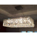 Cascade Polished Chrome Clear Crystal 16 Light Chandelier - Chandeliers