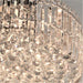 Cascade Polished Chrome Clear Crystal 18 Light Chandelier - Chandeliers