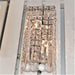 Cascade Polished Chrome Clear Crystal 2 Light Wall Sconce - Wall Sconces