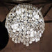 Cascade Polished Chrome Clear Crystal 4 Light Flushmount - Flushmounts