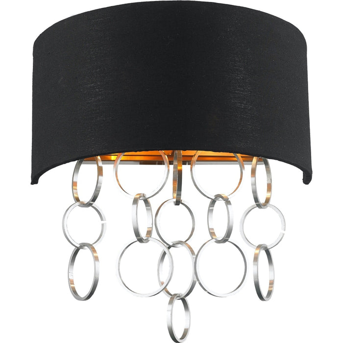 Catena Matte Gold 2 Light Wall Sconce - Wall Sconces