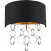 Catena Matte Gold 2 Light Wall Sconce - Wall Sconces
