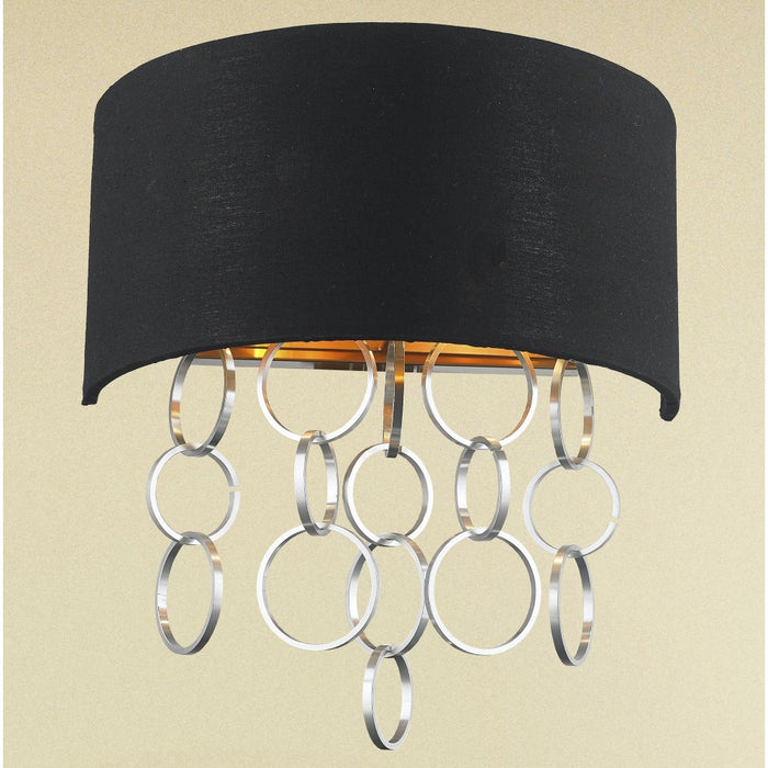 Catena Matte Gold 2 Light Wall Sconce - Wall Sconces