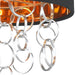 Catena Matte Gold 3 Light Flushmount - Flushmounts