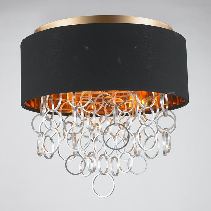 Catena Matte Gold 4 Light Flushmount - Flushmounts